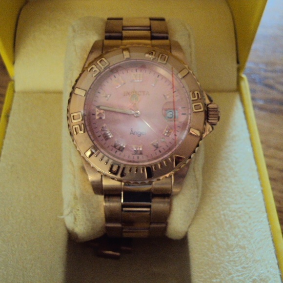 Invicta Accessories - Genuine Invicta Watch~Rose Gold/Pink Face